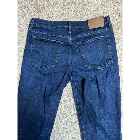 J. CREW Pants/Jeans size 34X34  Dark Blue Denim Straight Leg - Picture 7 of 12
